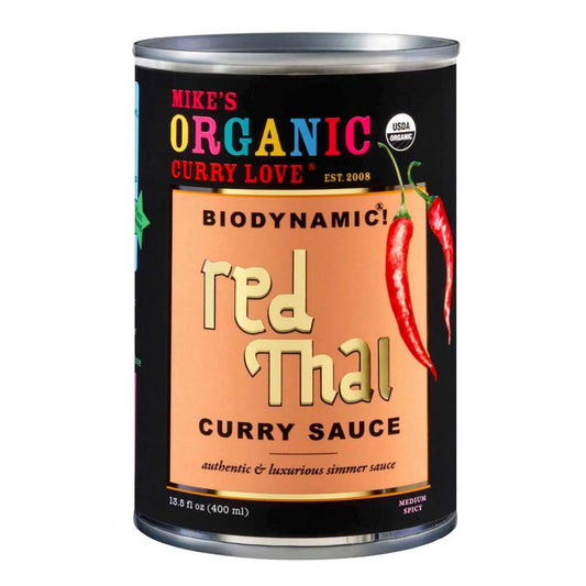 Organic & Biodynamic Red Thai Curry Sauce (6-Pack)