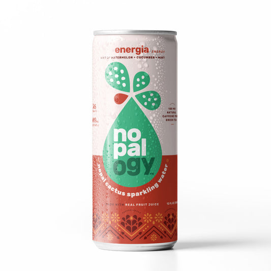 Nopalogy Energía -  Watermelon Mint Cactus Beverage (Pack)