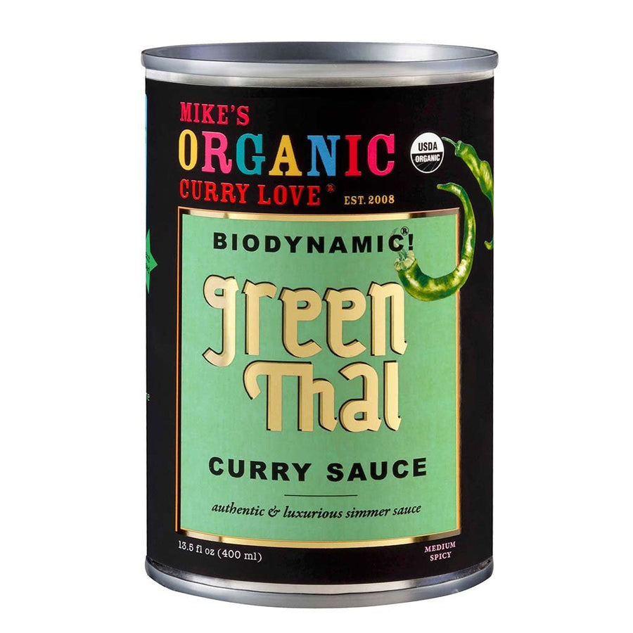 Biodynamic & Organic Red and Green Thai Curry Sauce (6-Pack)