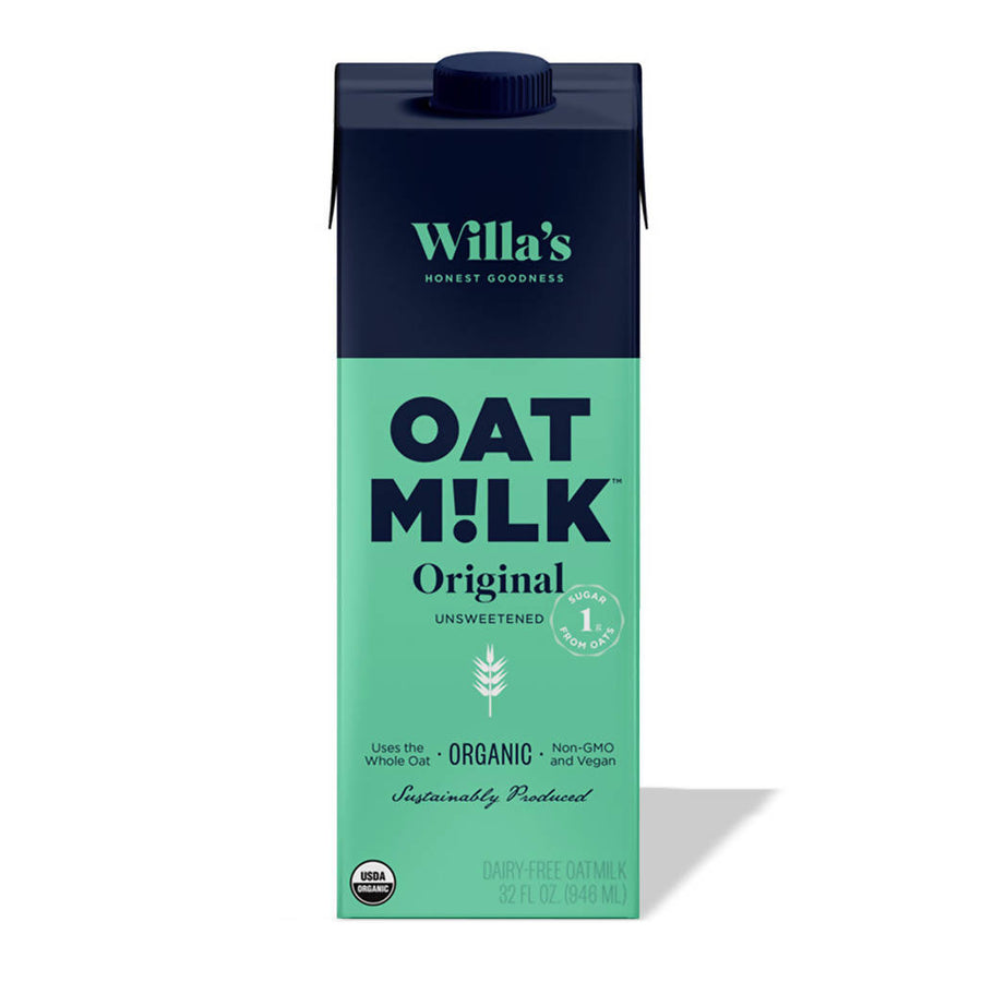 Unsweetened Original Organic Vegan Oat Milk (Pack)