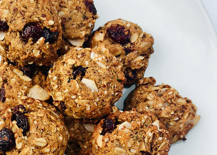 Whip it Up: Guilt-Free, Gluten-Free Oatmeal Cranberry Cookies