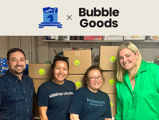 Bubble Goods Donation to Mo’s Cupboard,  a Food Security Initiative led by Moravian University