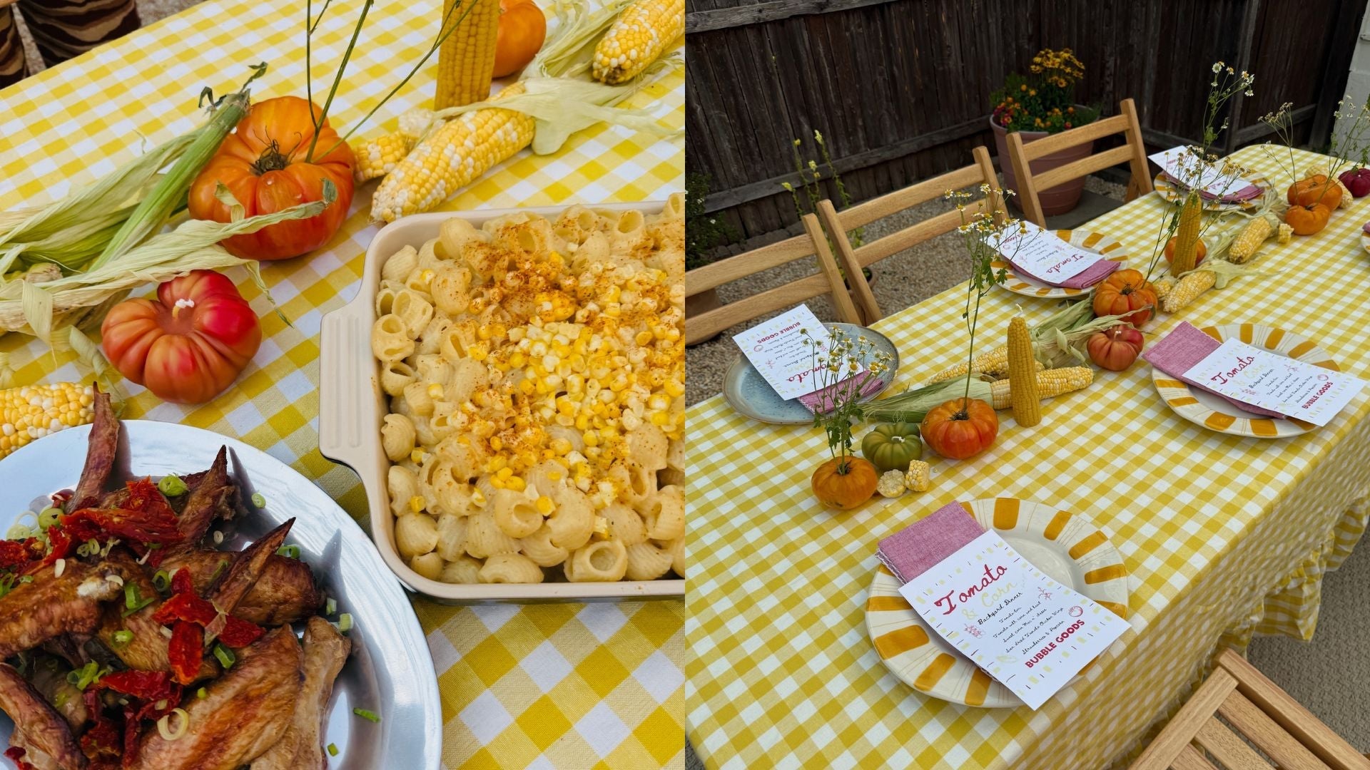 Bubble Goods Backyard Dinner Series: Kicking Off With Our Media & Press Partners