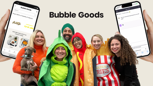 A Note from the Founder; Good News from Bubble Goods