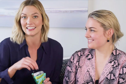 Karlie Kloss' BUBBLE Mukbang with our Founder!