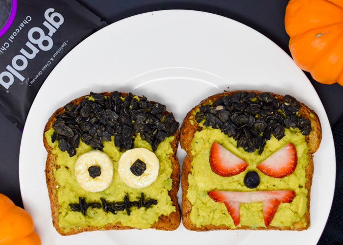 Whip It Up: Spooky Charcoal Avocado Toast