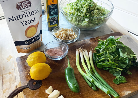 TikTok Green Goddess Salad Recipe (Spicy Edition)