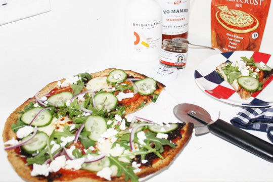 The Mediterranean Diet, Low Carb Pizza Of Our Dreams