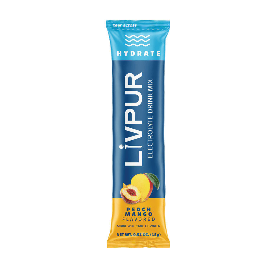 LivPur Nutrition Peach Mango Hydration (15 Servings)