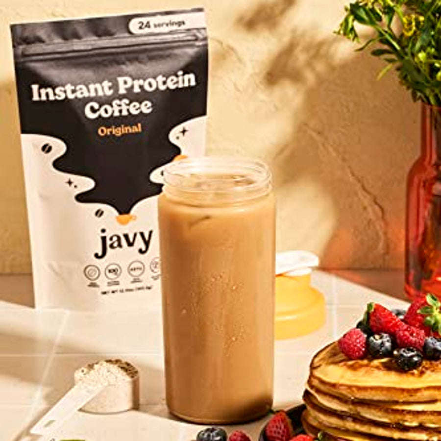 Javy Premium Instant Coffee - Protein Coffee - 24 Servings