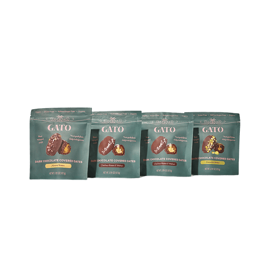 Dark Chocolate Covered Dates - Discovery Bundle (4-pack)