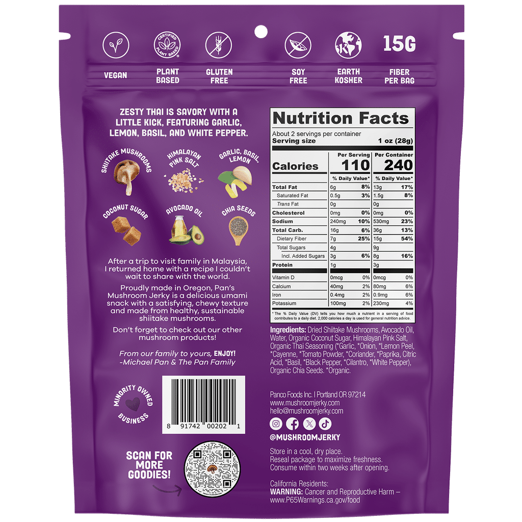 Mushroom Jerky Variety Pack (3-Pack)