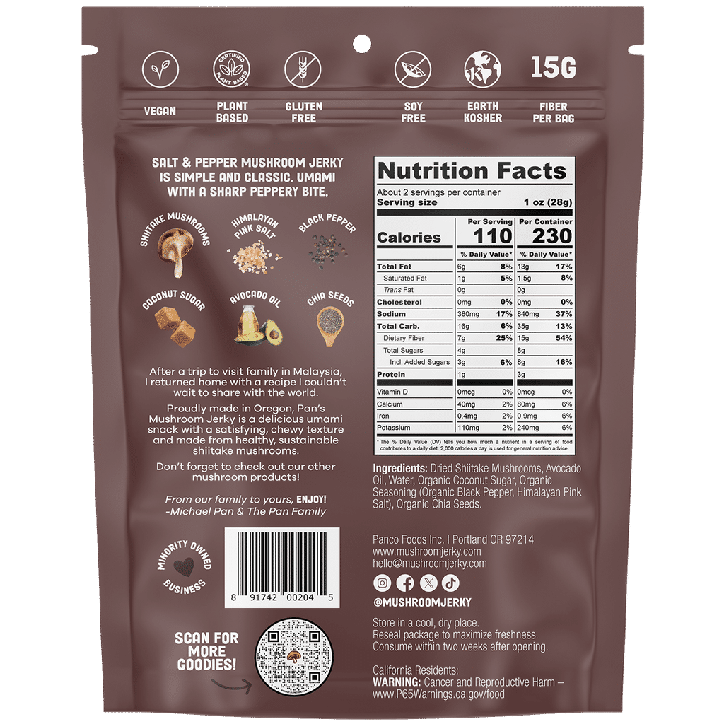 Mushroom Jerky Variety Pack (3-Pack)