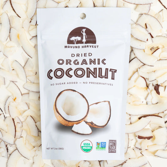 Mavuno Harvest Organic Dried Coconut - 1 Pound