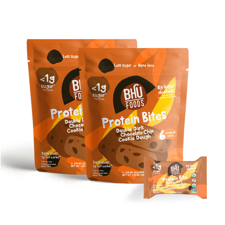 Protein Bites - Double Dark Chocolate Cookie Dough (2-pack)