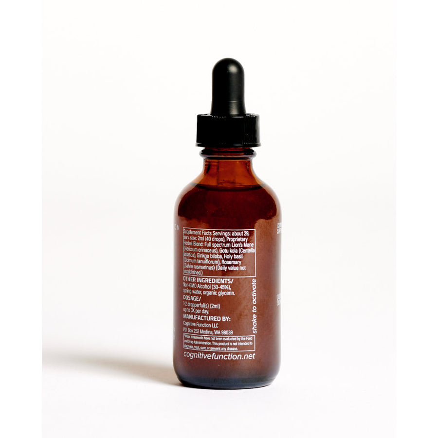 FOCUS Lion's Mane and Herbal Tincture