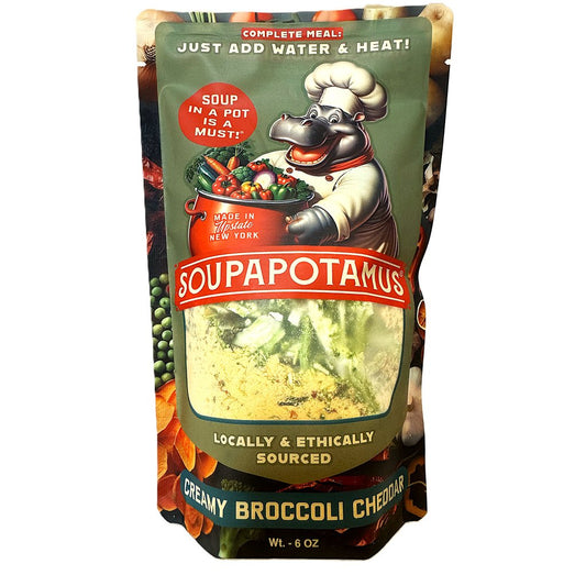 Creamy Broccoli Cheddar Dehydrated Soup - Gluten-Free (Pack)