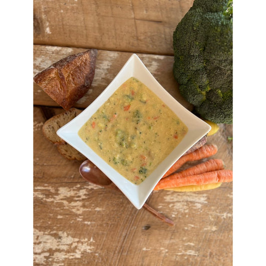Creamy Broccoli Cheddar Dehydrated Soup - Gluten-Free (Pack)