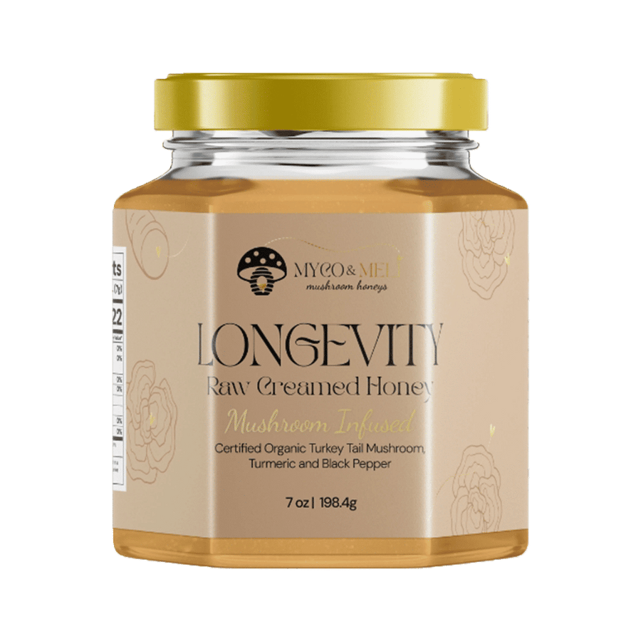 Longevity - Raw Mushroom Honey