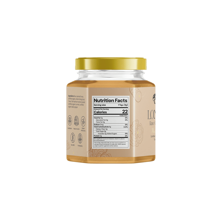 Longevity - Raw Mushroom Honey