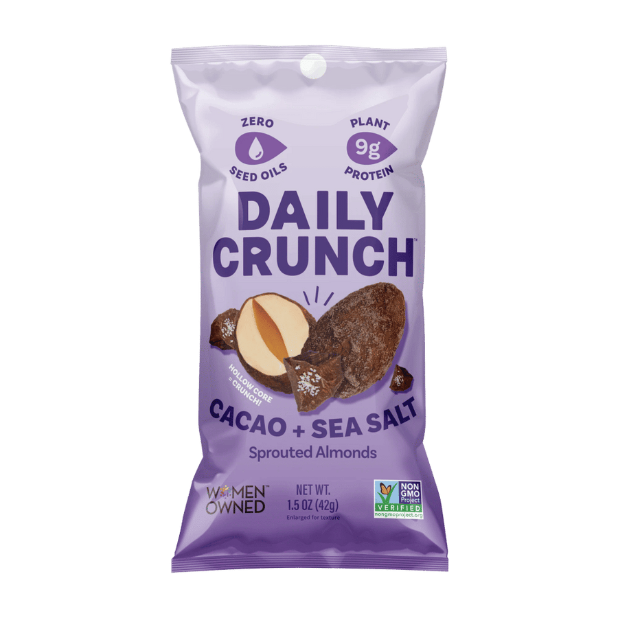 Cocoa + Sea Salt Sprouted Almonds, Single Serve (8-pack)