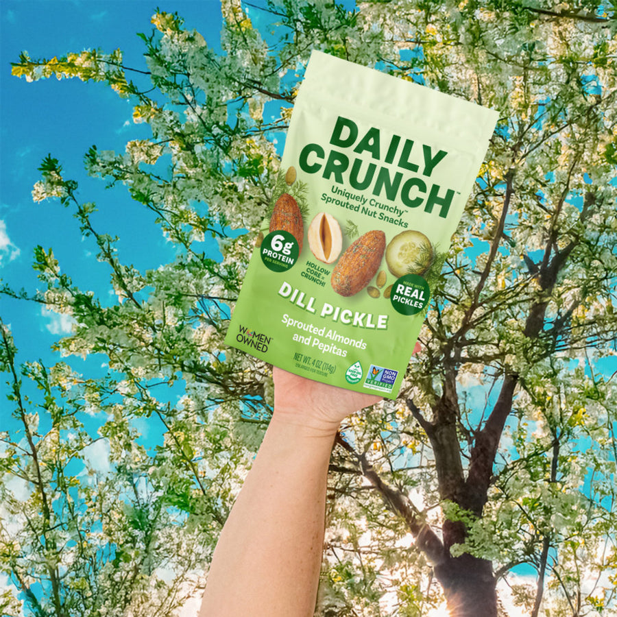 Dill Pickle Sprouted Almonds & Pepitas (6-Pack)