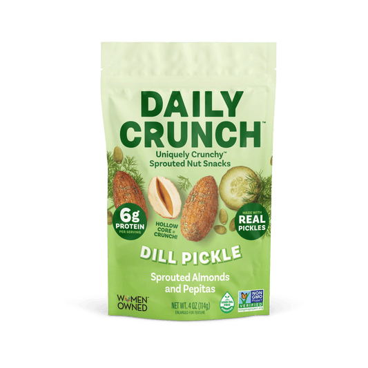 Dill Pickle Sprouted Almonds & Pepitas (6-Pack)