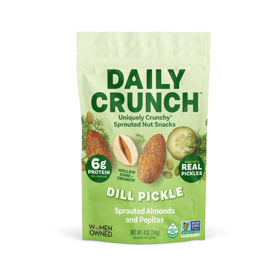 Dill Pickle Sprouted Almonds & Pepitas (6-Pack)