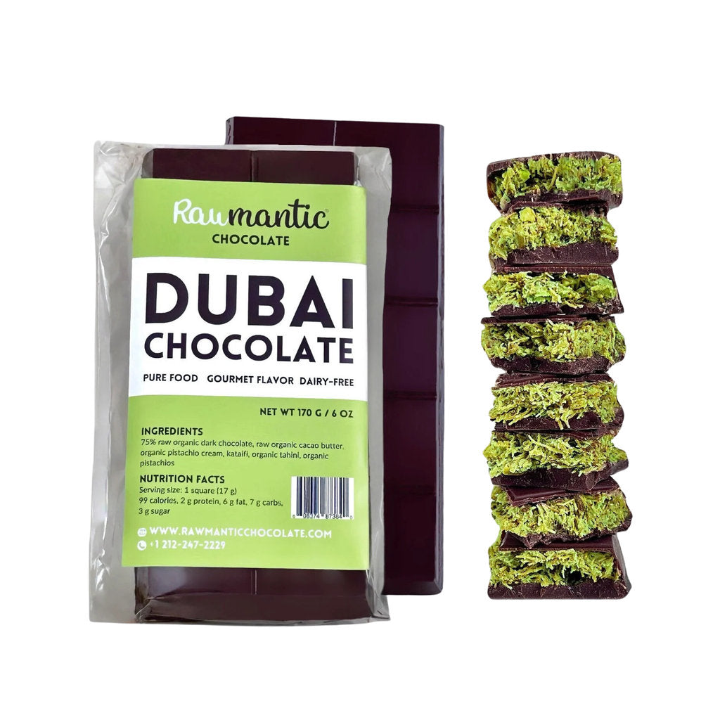 Dubai Chocolate - Pistachio Chocolate Bar - 170g