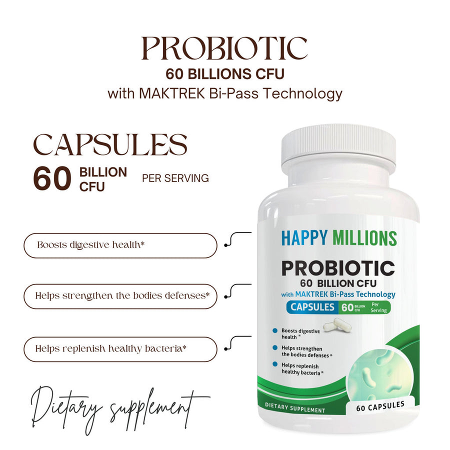 Probiotic 60 Billion CFU Capsules