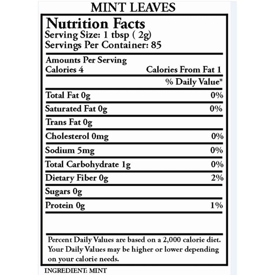 Herati Single Origin Mint Leaves (Pack)