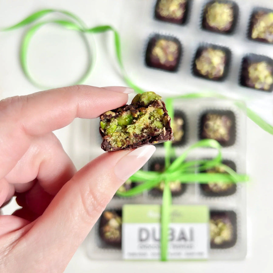 Dubai Chocolate - Pistachio Chocolate Truffles - Gift Set