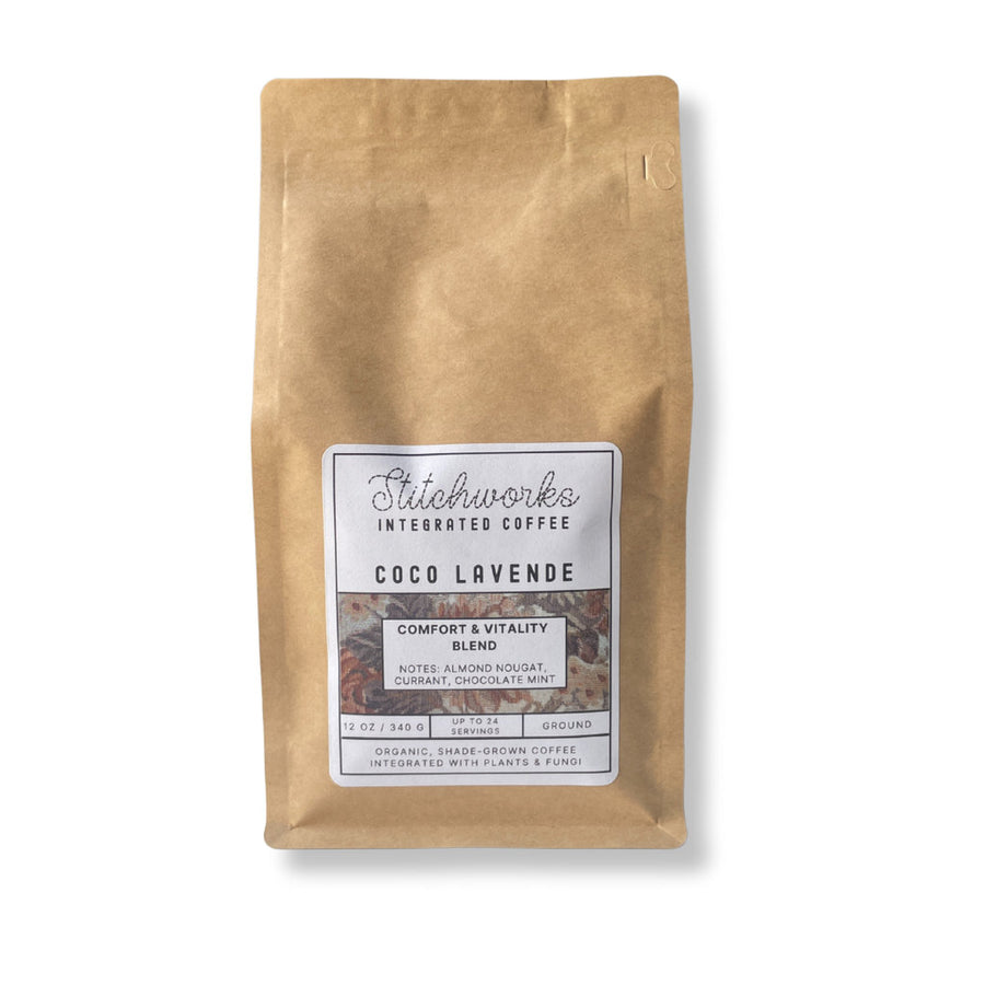 Coco Lavende Coffee ~ Comfort & Vitality Blend - 12oz.