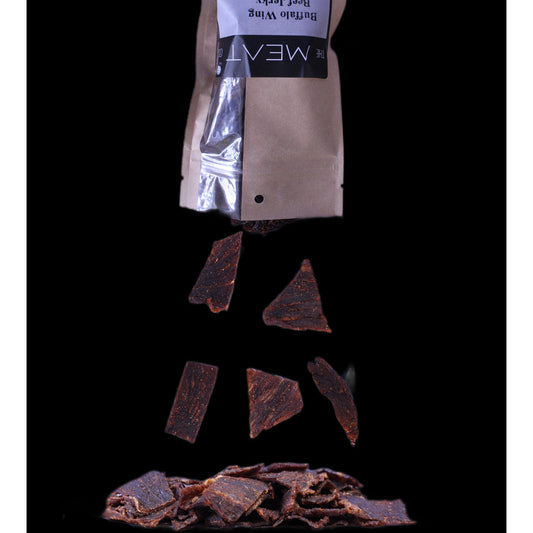 Buffalo Wings Beef Jerky - 4oz (Pack)