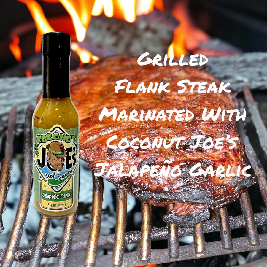 Coconut Joe's Jalapeno Garlic Hot Sauce (pack)