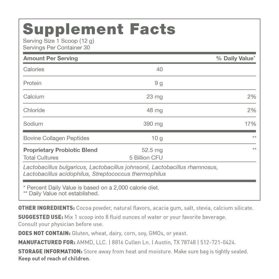 Collagen + Probiotic Powder
