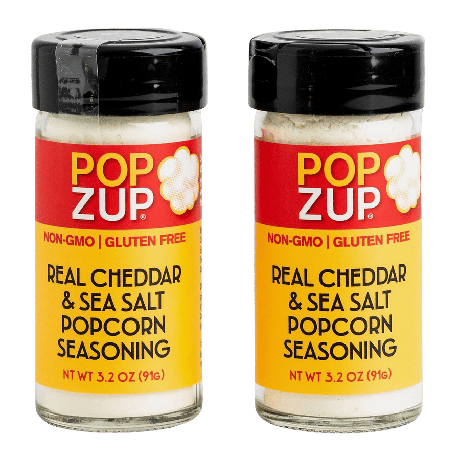 Real Cheddar & Sea Salt Popcorn Seasoning (2-pack)