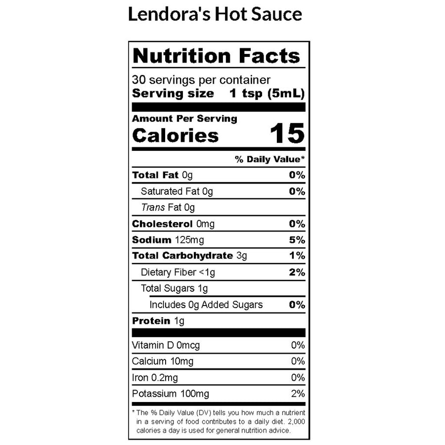 Hot Habanero Sauce (Pack)