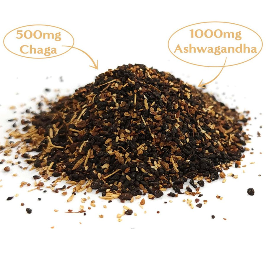 Chaga Ashwagandha Butterscotch Mushroom Herbal Coffee