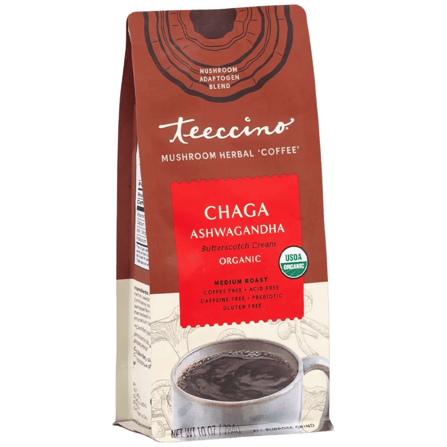 Chaga Ashwagandha Butterscotch Mushroom Herbal Coffee