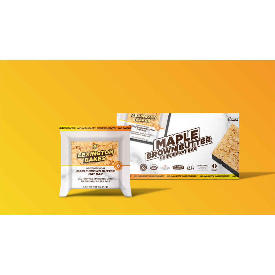 Maple Brown Butter Oat Bar (6-pack)