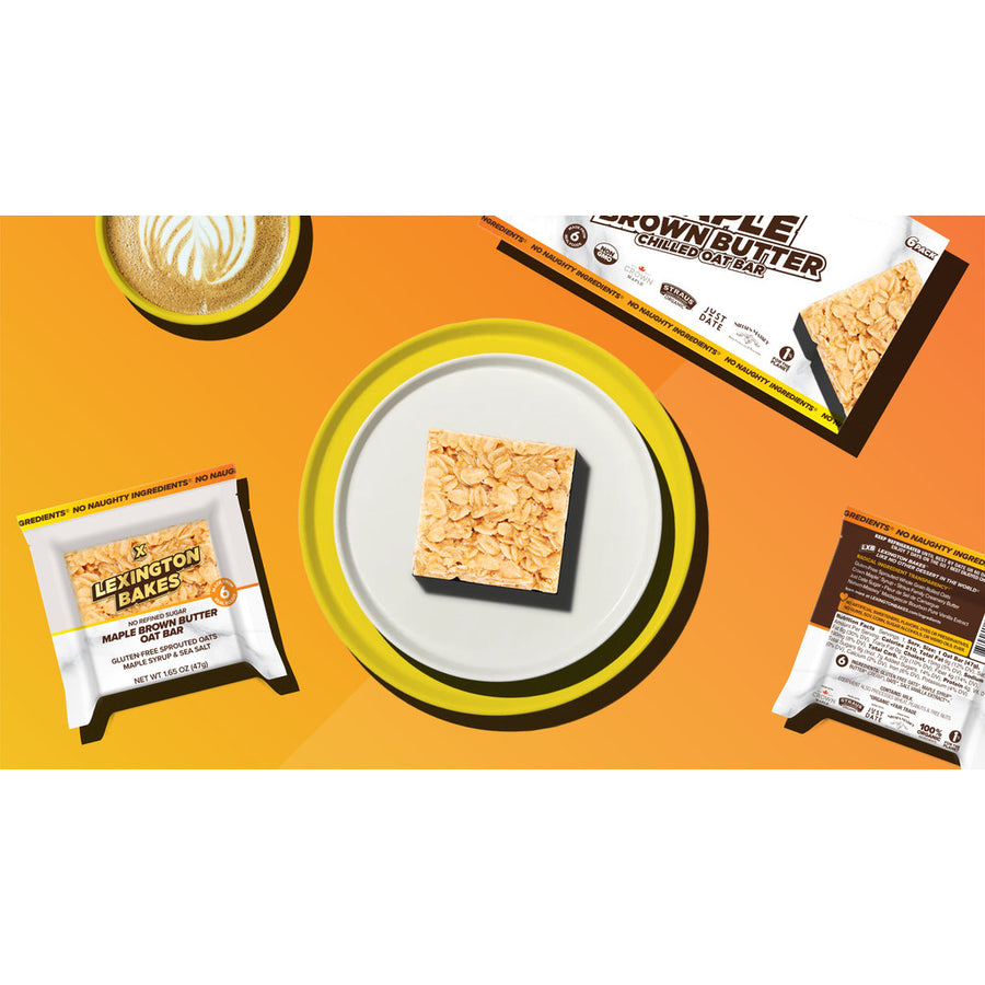 Maple Brown Butter Oat Bar (6-pack)