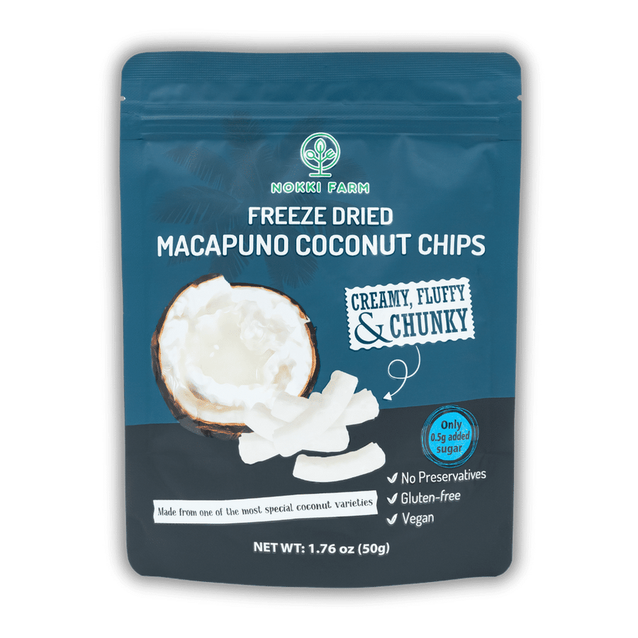 Freeze Dried Macapuno Coconut Chips (Pack)