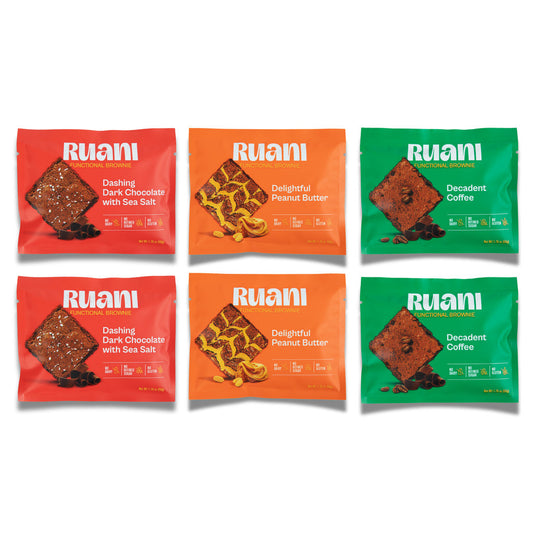 RUANI Adaptogenic Brownie Variety (6-Pack)