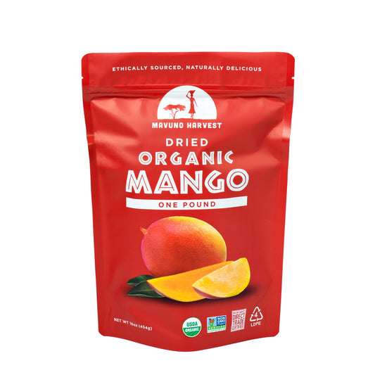 Mavuno Harvest Organic Dried Mango - 1 Pound