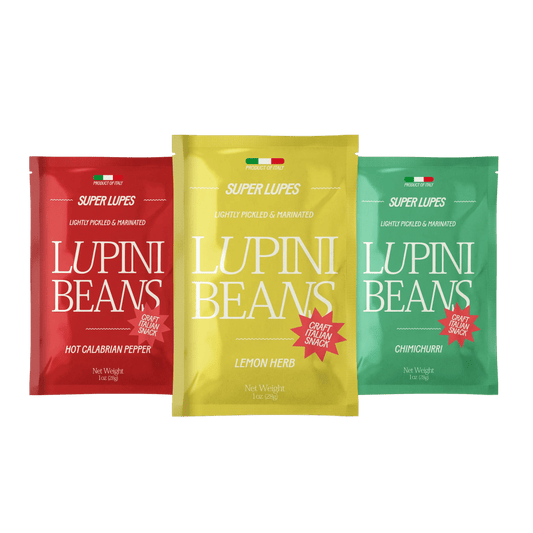 SUPERLUPES Lupini Beans Variety Mini Packs (6-Pack)