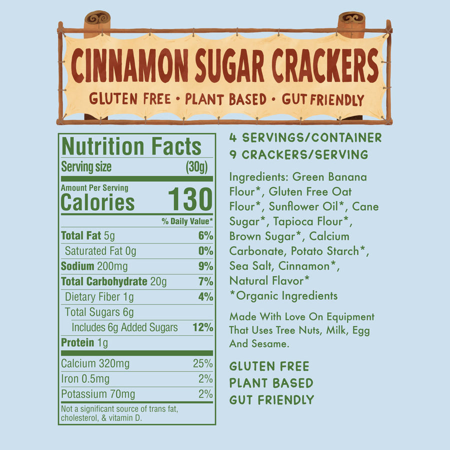 Cinnamon Sugar Graham Crackers - 4 oz (Pack)