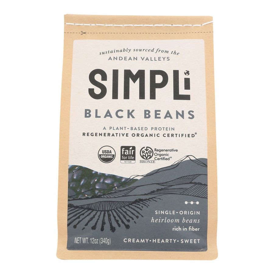 SIMPLi Regenerative Organic Certified® Black Beans