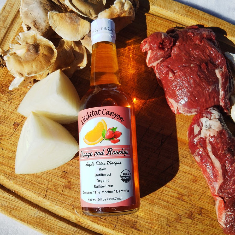 Orange and Rosehip Vinegar (Pack)