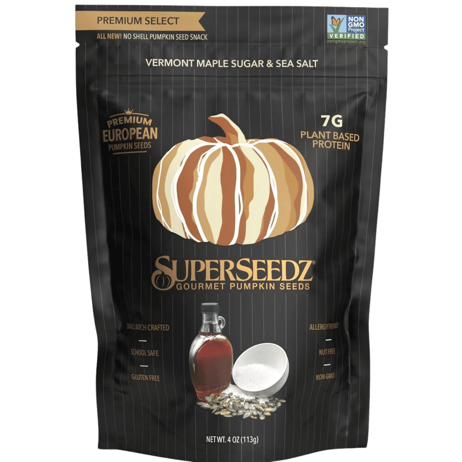 Vermont Maple Sugar & Sea Salt Pumpkin Seeds (6-pack)